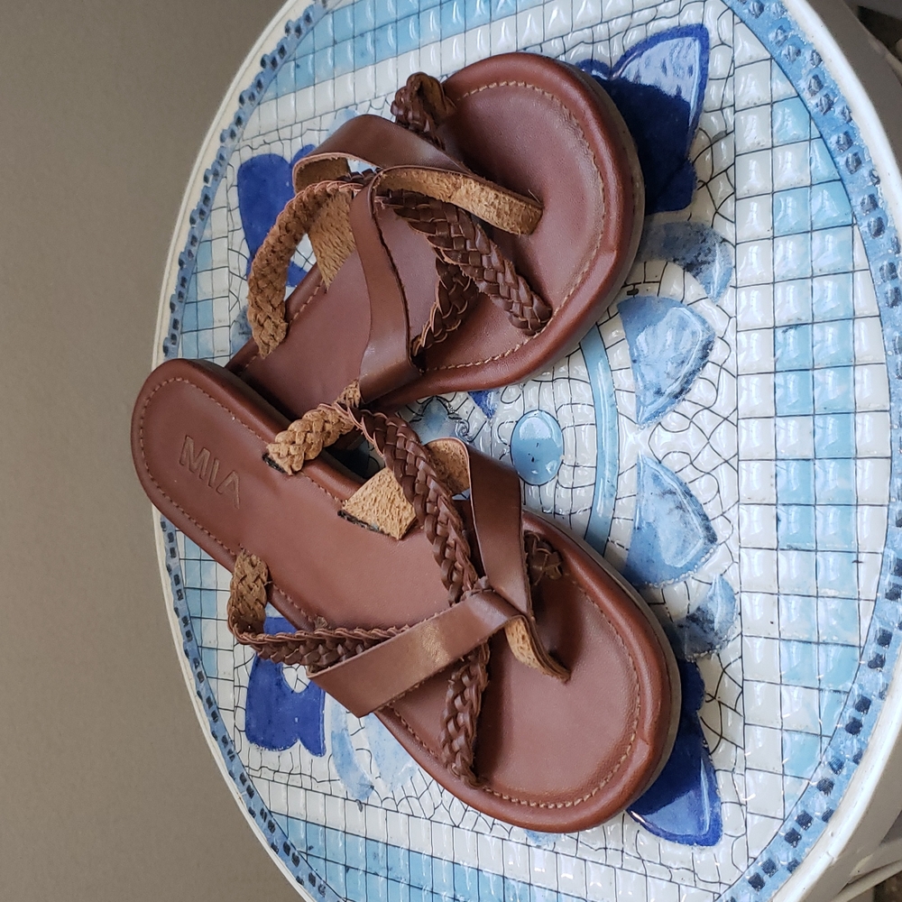 Mia Braided Strapy Sandals